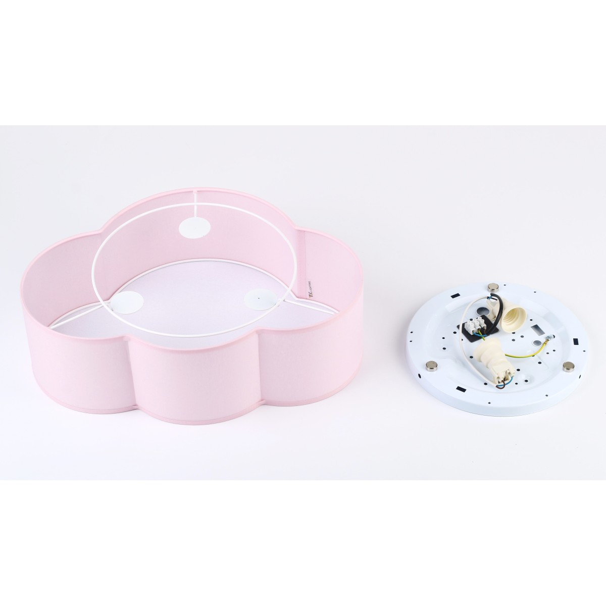 Lampa sufitowa TK-Lighting CLOUD TKL6075 kolor - biały - różowy styl Nowoczesny  Klasyczny