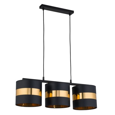 Lampa wisząca TK-Lighting PARIS TKL4380 kolor - czarny - złoty styl Nowoczesny  Glamour