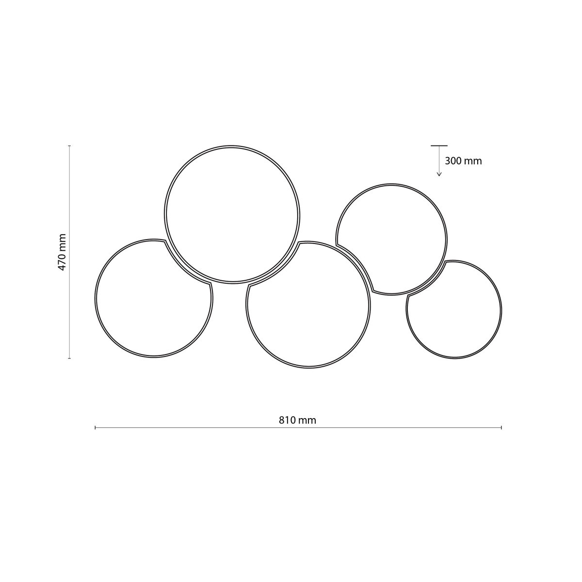 Lampa sufitowa TK-Lighting MONA TKL3443 kolor - biały styl Skandynawski