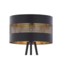 Lampa podłogowa TK-Lighting TAGO TKL5053 kolor - czarny - złoty styl Nowoczesny  Glamour