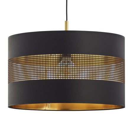 Lampa wisząca TK-Lighting TAGO TKL3211 kolor - czarny - złoty styl Nowoczesny  Glamour