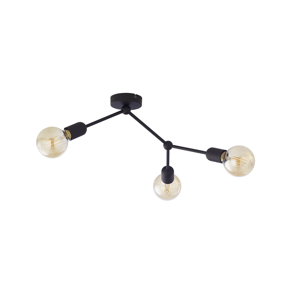 Lampa sufitowa TK-Lighting FANTASY TKL3128 kolor - czarny styl Nowoczesny  Industrialny