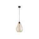 Lampa wisząca TK-Lighting FUENTE TKL4322 kolor - czarny - bursztynowy styl Nowoczesny  Skandynawski