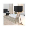 Lampa podłogowa TK-Lighting TREVISO TKL5039 kolor - sosna - czarny styl Nowoczesny  Klasyczny