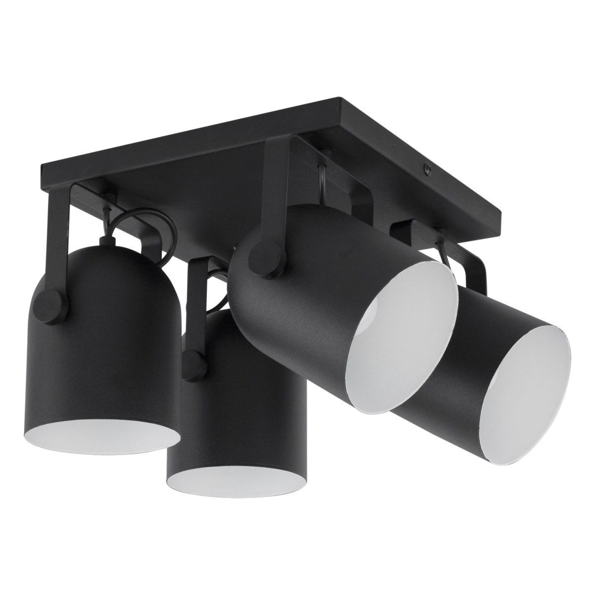 Lampa sufitowa TK-Lighting SPECTRA TKL2612 kolor - czarny - biały styl Nowoczesny  Minimalistyczny
