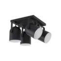 Lampa sufitowa TK-Lighting SPECTRA TKL2612 kolor - czarny - biały styl Nowoczesny  Minimalistyczny