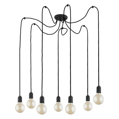Lampa wisząca TK-Lighting QUALLE TKL2363 kolor - czarny styl Nowoczesny  Skandynawski