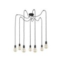 Lampa wisząca TK-Lighting QUALLE TKL2363 kolor - czarny styl Nowoczesny  Skandynawski