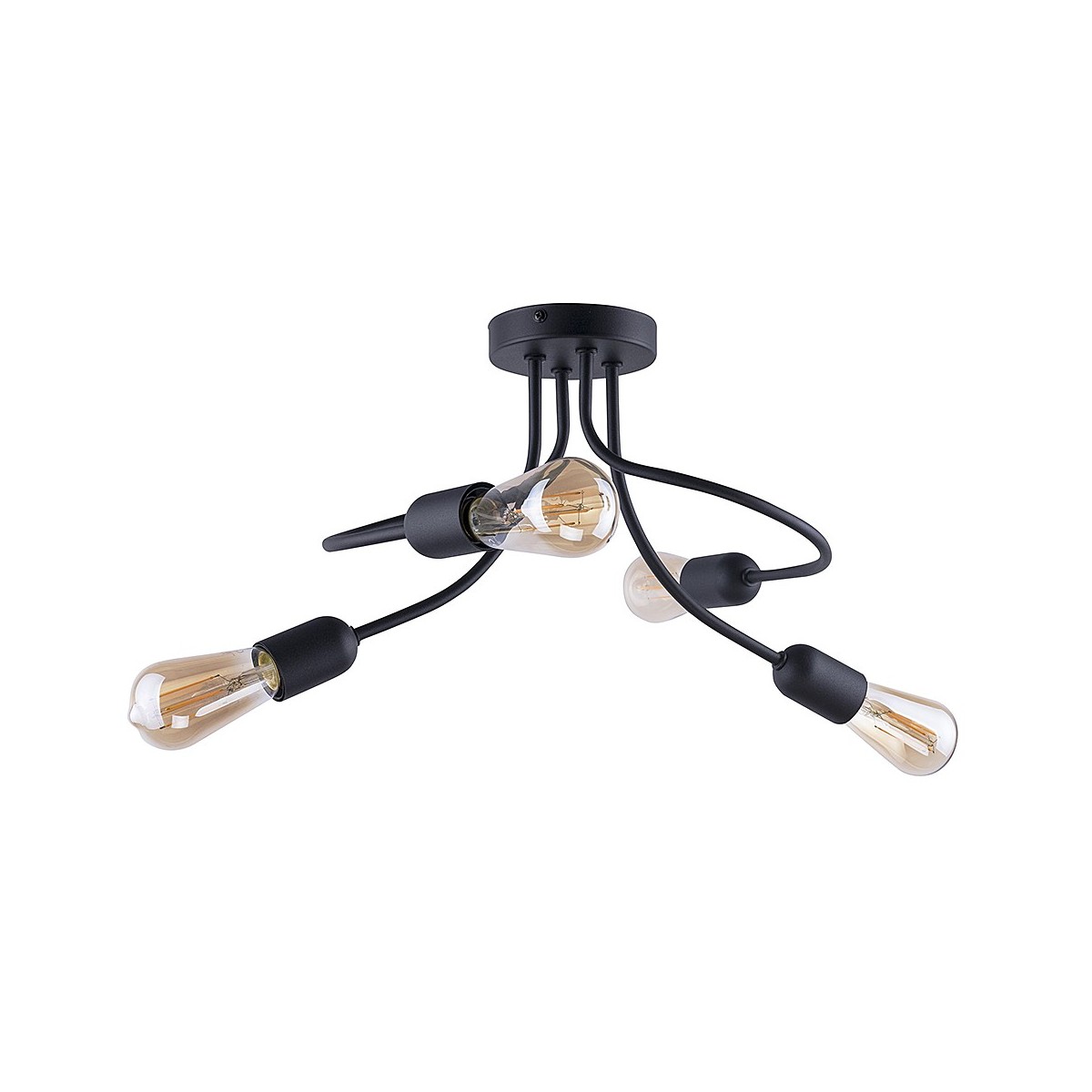 Lampa wisząca TK-Lighting FADO TKL2583  Lampa sufitowa kolor - czarny styl Nowoczesny  Skandynawski