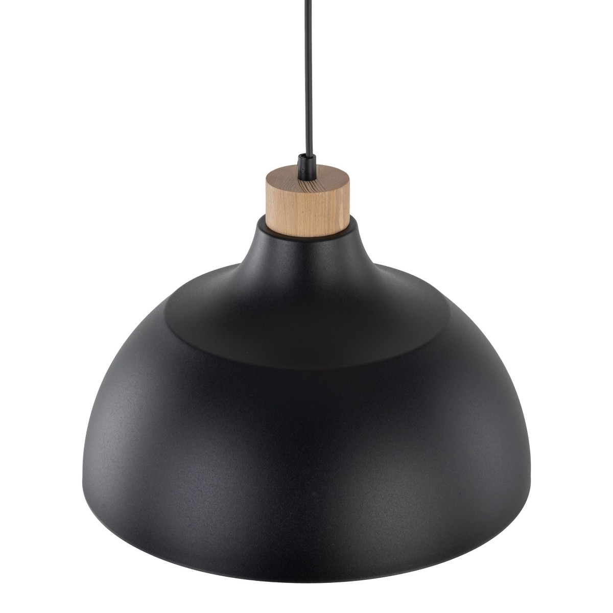 Lampa wisząca TK-Lighting CAP TKL2071  Lampa sufitowa kolor - sosna - czarny styl Nowoczesny  Rustykalny
