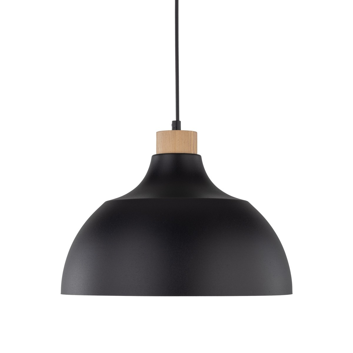 Lampa wisząca TK-Lighting CAP TKL2071  Lampa sufitowa kolor - sosna - czarny styl Nowoczesny  Rustykalny