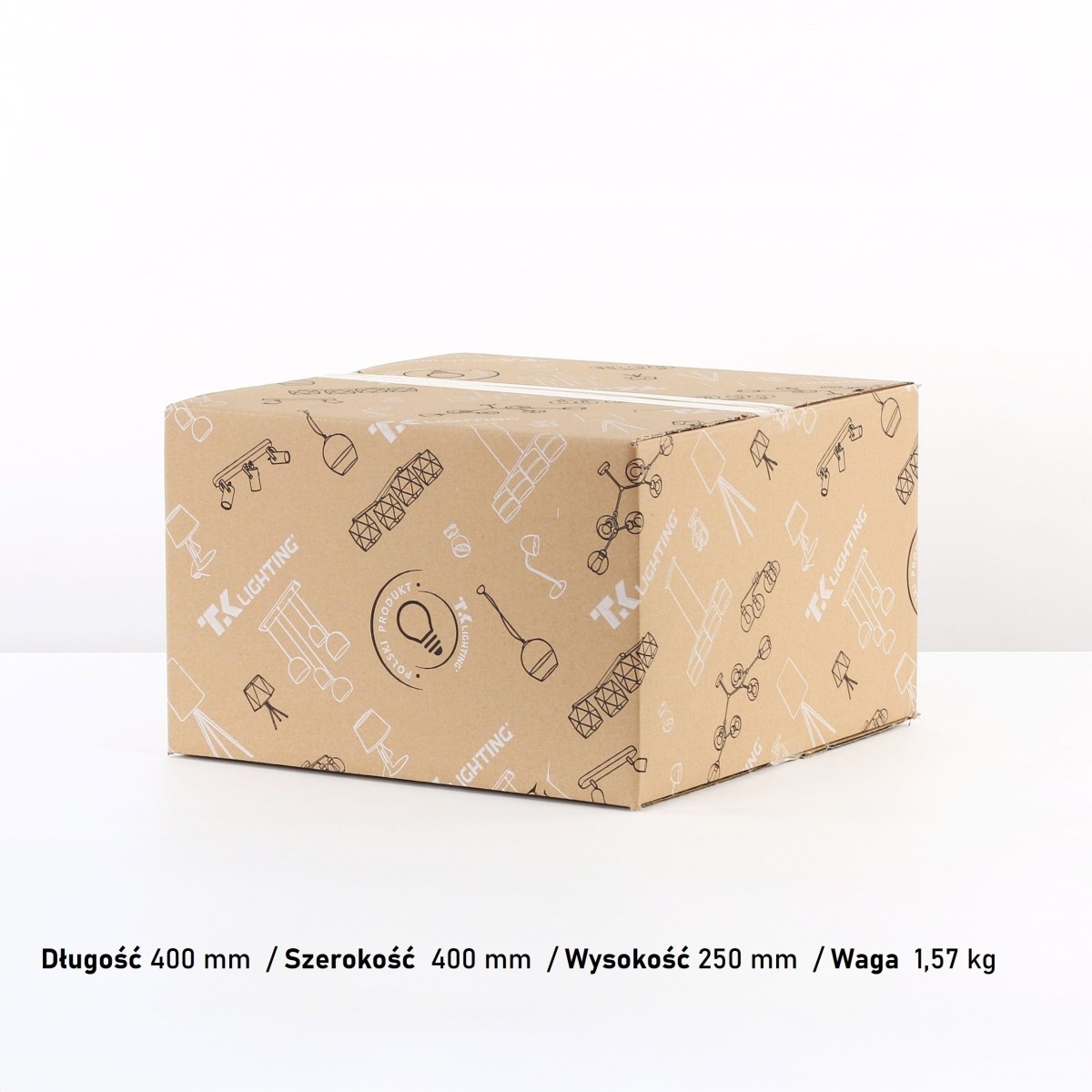 Lampa wisząca TK-Lighting CAP TKL2071  Lampa sufitowa kolor - sosna - czarny styl Nowoczesny  Rustykalny