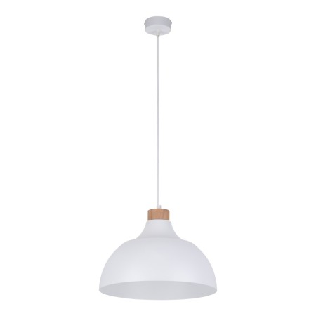 Lampa wisząca TK-Lighting CAP TKL2070  Lampa sufitowa kolor - biały - sosna styl Nowoczesny  Skandynawski
