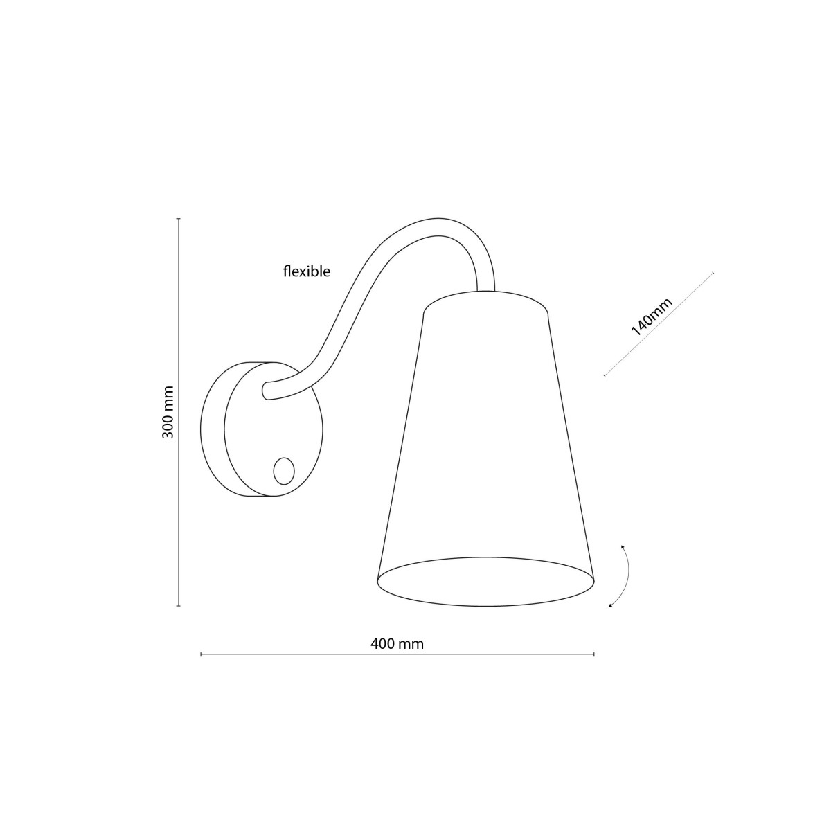 Lampa sufitowa TK-Lighting WIRE TKL2445 kolor - biały styl Nowoczesny