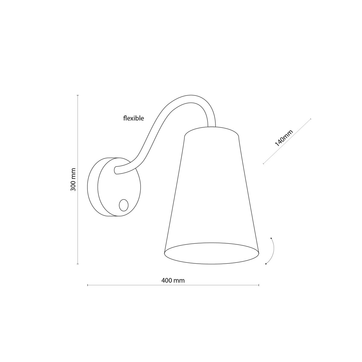 Lampa sufitowa TK-Lighting WIRE TKL2445 kolor - biały styl Nowoczesny