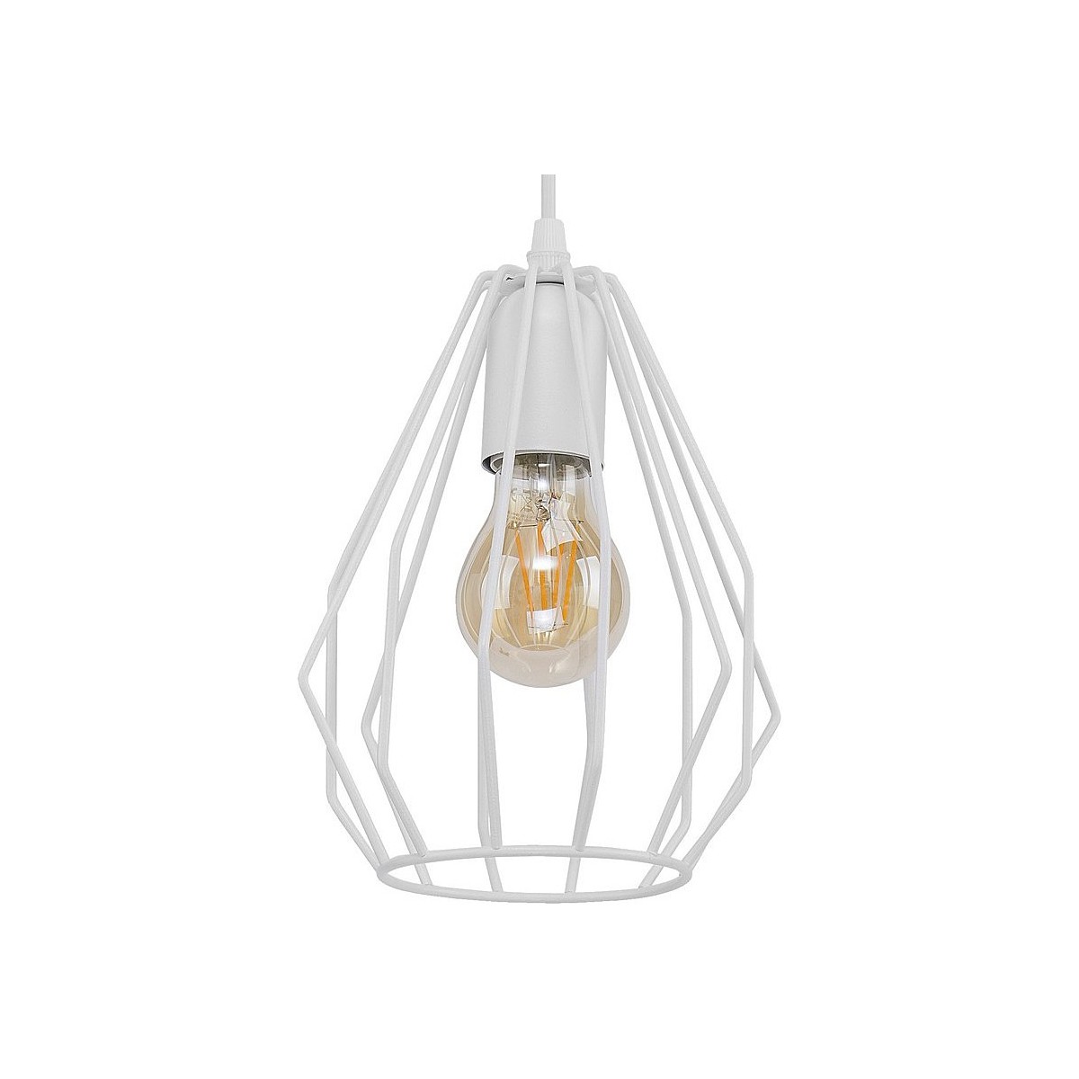 Lampa wisząca TK-Lighting BRYLANT TKL2222 kolor - biały styl Nowoczesny  Industrialny