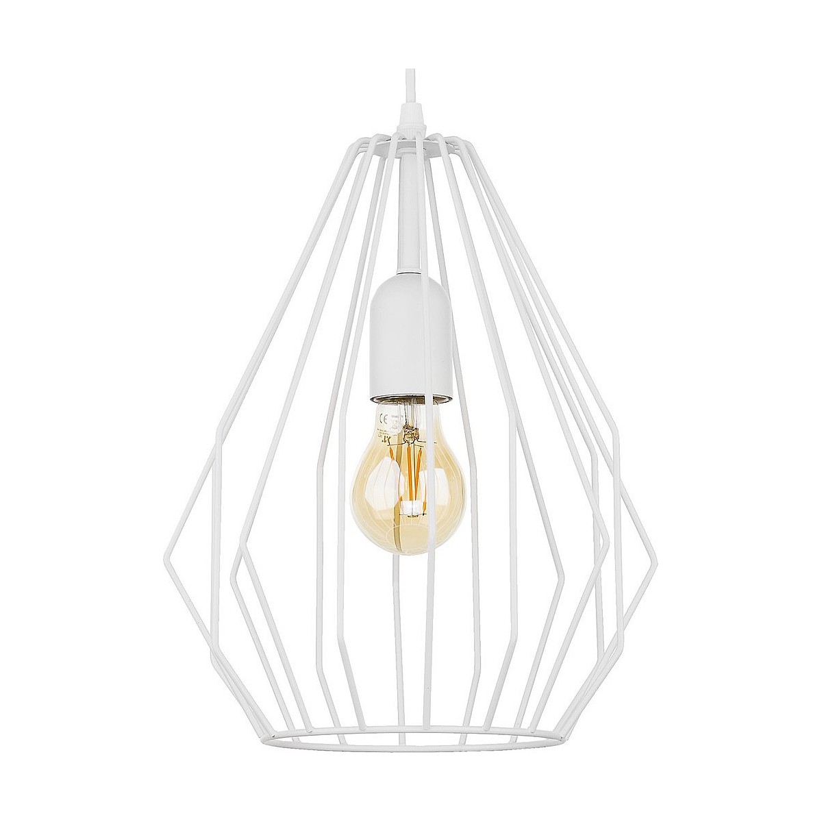 Lampa wisząca TK-Lighting BRYLANT TKL2223 kolor - biały styl Nowoczesny  Industrialny