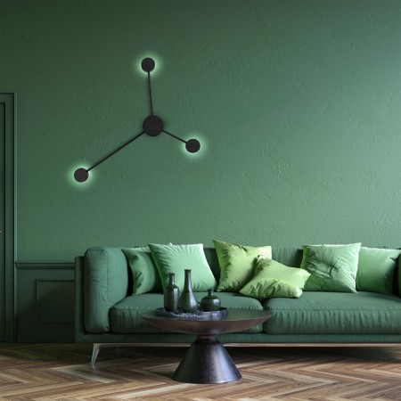 Lampa sufitowa TK-Lighting AVIA TKL6809  Lampa ścienna kolor - czarny styl Nowoczesny  Industrialny