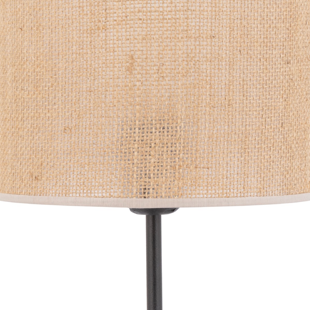 Lampka nocna TK-Lighting JUTA TKL5100 kolor - czarny styl Boho  Rustykalny