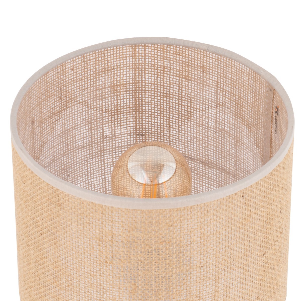 Lampka nocna TK-Lighting JUTA TKL5100 kolor - czarny styl Boho  Rustykalny