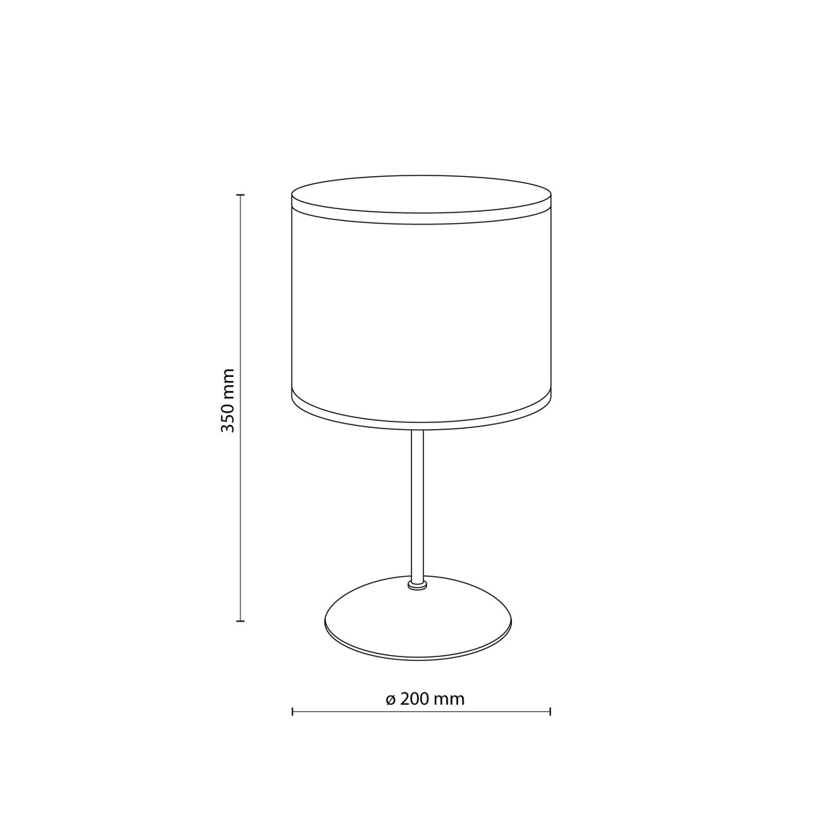 Lampka nocna TK-Lighting JUTA TKL5100 kolor - czarny styl Boho  Rustykalny