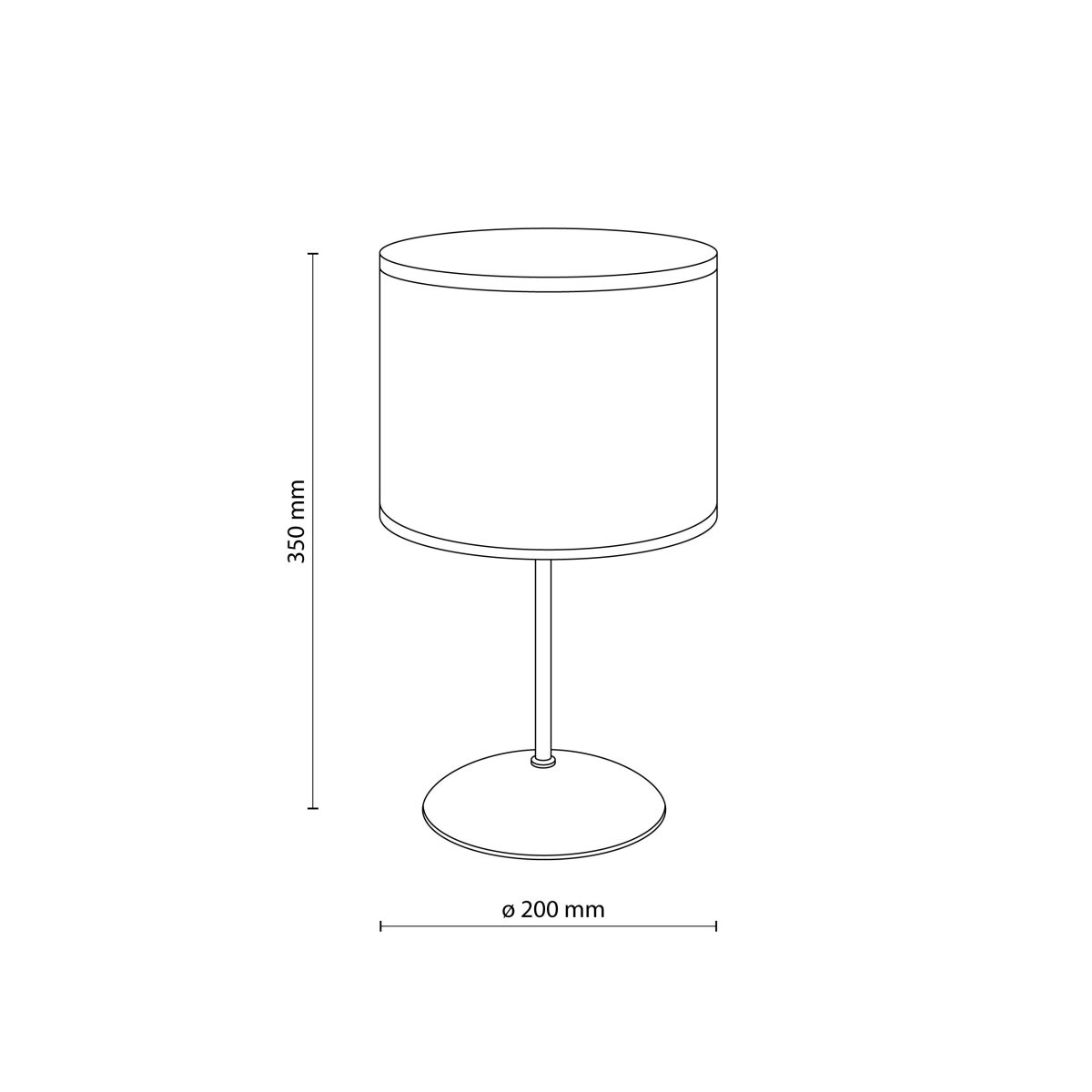 Lampka nocna TK-Lighting JUTA TKL5100 kolor - czarny styl Boho  Rustykalny