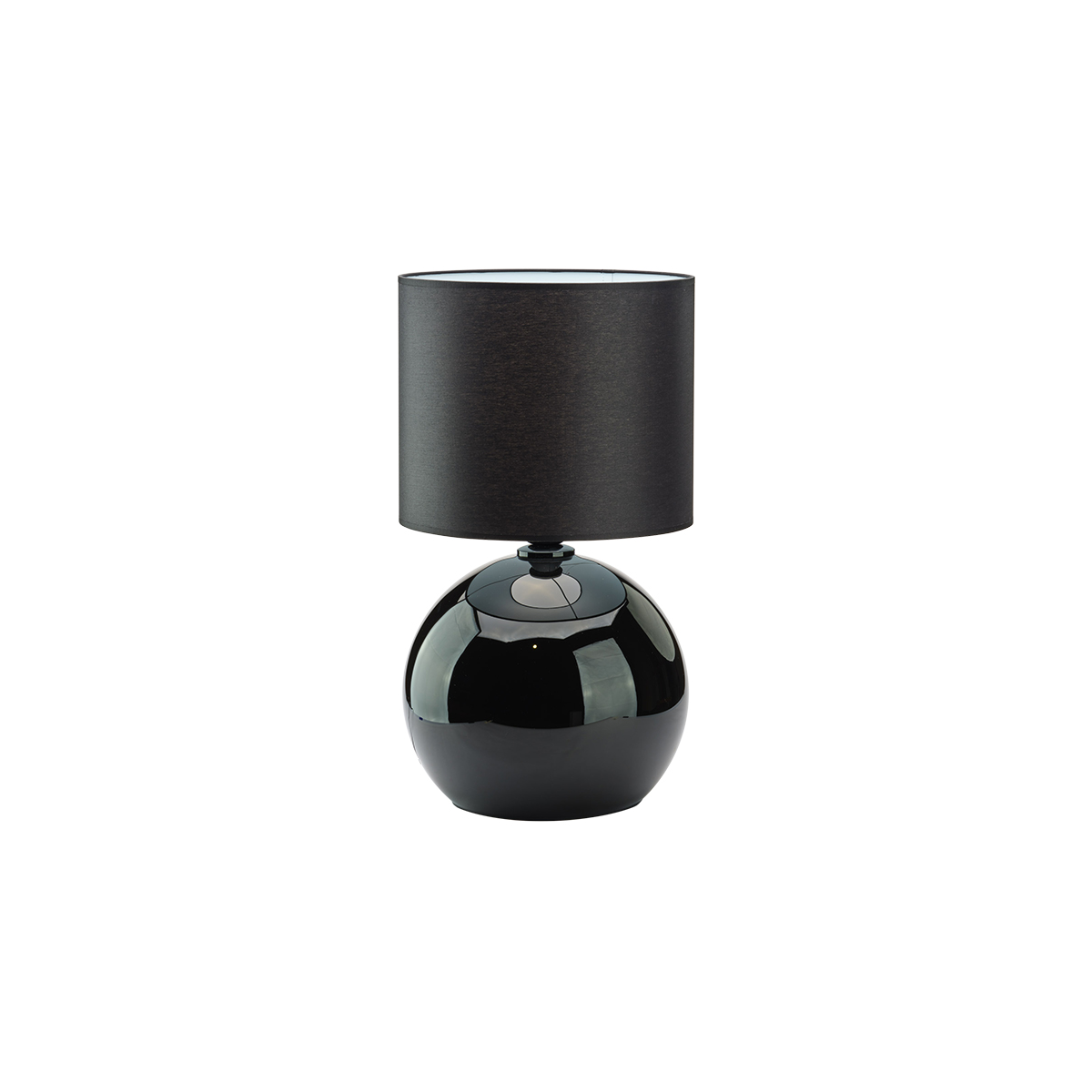 Lampka nocna TK-Lighting PALLA TKL5067 kolor - czarny styl Nowoczesny  Glamour