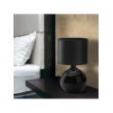 Lampka nocna TK-Lighting PALLA TKL5067 kolor - czarny styl Nowoczesny  Glamour