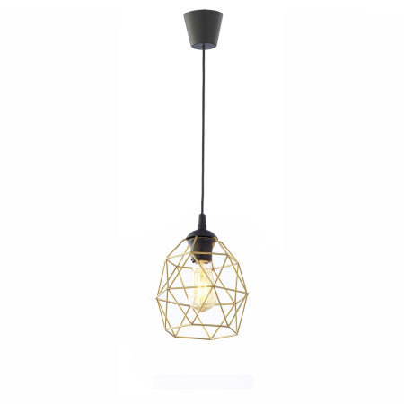 Lampa wisząca TK-Lighting GALAXY TKL3456  Lampa sufitowa kolor - czarny - złoty styl Nowoczesny  Industrialny