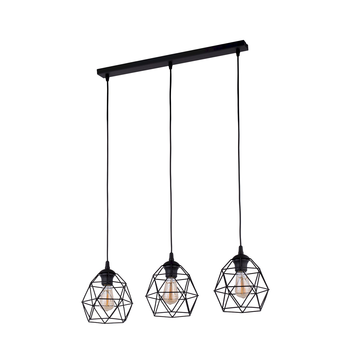 Lampa wisząca TK-Lighting GALAXY TKL3191  Lampa sufitowa kolor - czarny styl Nowoczesny  Industrialny