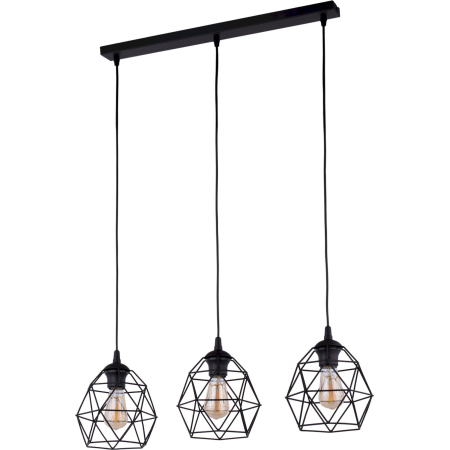 Lampa wisząca TK-Lighting GALAXY TKL3191  Lampa sufitowa kolor - czarny styl Nowoczesny  Industrialny