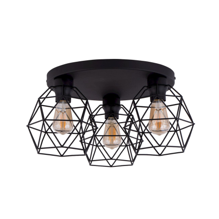 Lampa sufitowa TK-Lighting GALAXY TKL3189 kolor - czarny styl Nowoczesny  Industrialny