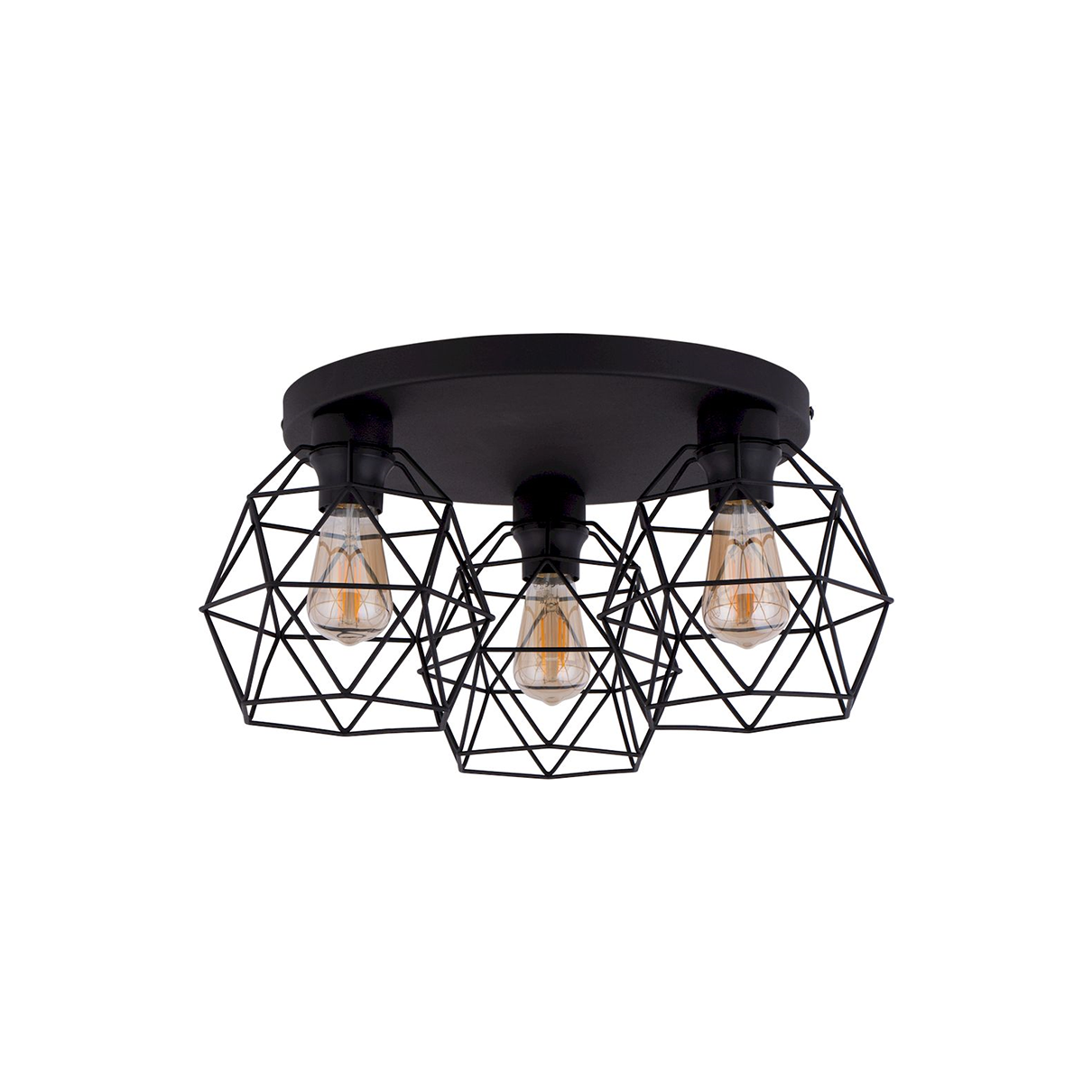 Lampa sufitowa TK-Lighting GALAXY TKL3189 kolor - czarny styl Nowoczesny  Industrialny