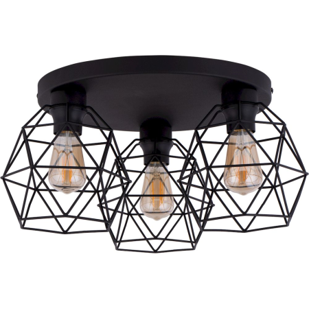 Lampa sufitowa TK-Lighting GALAXY TKL3189 kolor - czarny styl Nowoczesny  Industrialny