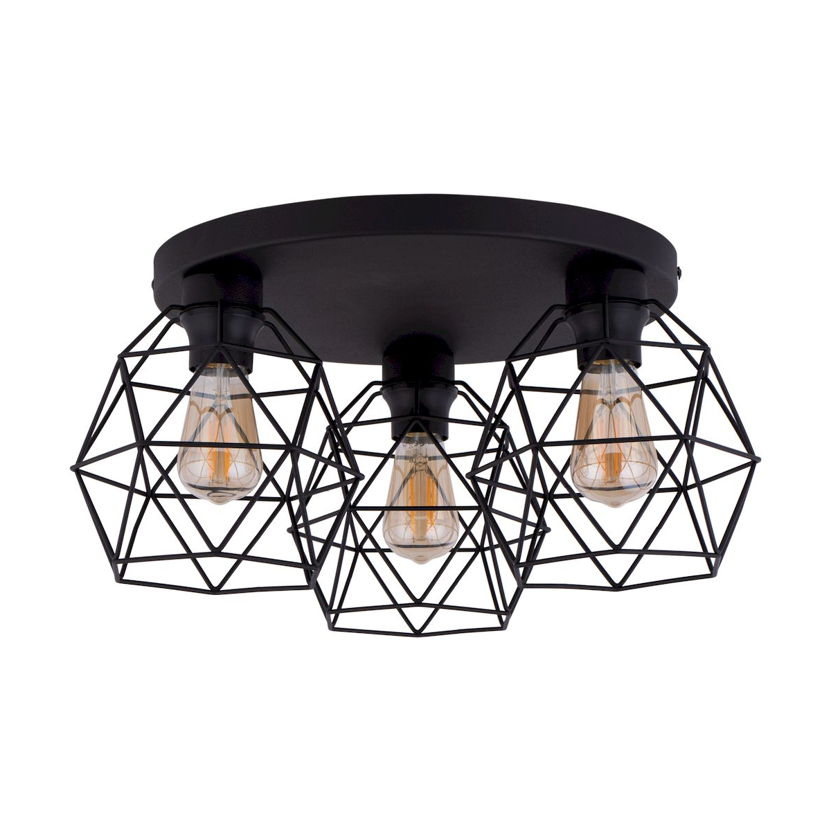 Lampa sufitowa TK-Lighting GALAXY TKL3189 kolor - czarny styl Nowoczesny  Industrialny