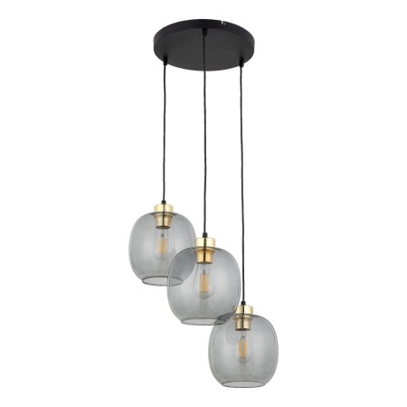 Lampa wisząca TK-Lighting OMEGA TKL4573  Lampa sufitowa kolor - czarny - grafitowy styl Nowoczesny  Klasyczny