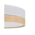 Lampa sufitowa TK-Lighting PAGLIA TKL4764 kolor - biały - słomkowy styl Boho