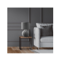 Lampka nocna TK-Lighting PALLA TKL5086 kolor - szary styl Nowoczesny  Glamour