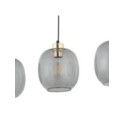 Lampa wisząca TK-Lighting OMEGA TKL4574  Lampa sufitowa kolor - czarny - grafitowy styl Glamour