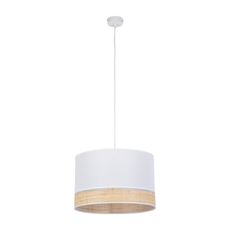 Lampa wisząca TK-Lighting PAGLIA TKL4768 kolor - biały - rafia styl Boho