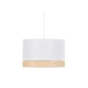 Lampa wisząca TK-Lighting PAGLIA TKL4768 kolor - biały - rafia styl Boho