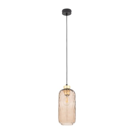 Lampa wisząca TK-Lighting PESCARA TKL4575 kolor - złoty - czarny styl Loftowy