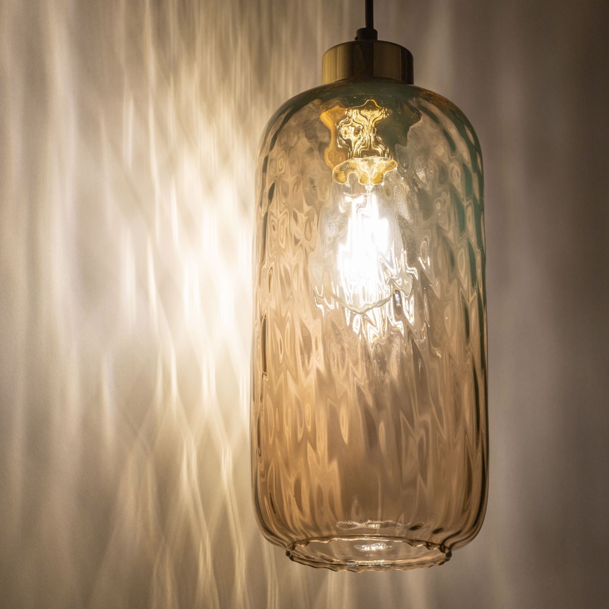 Lampa wisząca TK-Lighting PESCARA TKL4575 kolor - złoty - czarny styl Loftowy