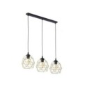 Lampa wisząca TK-Lighting GALAXY TKL3459 kolor - czarny - złoty styl Loftowy