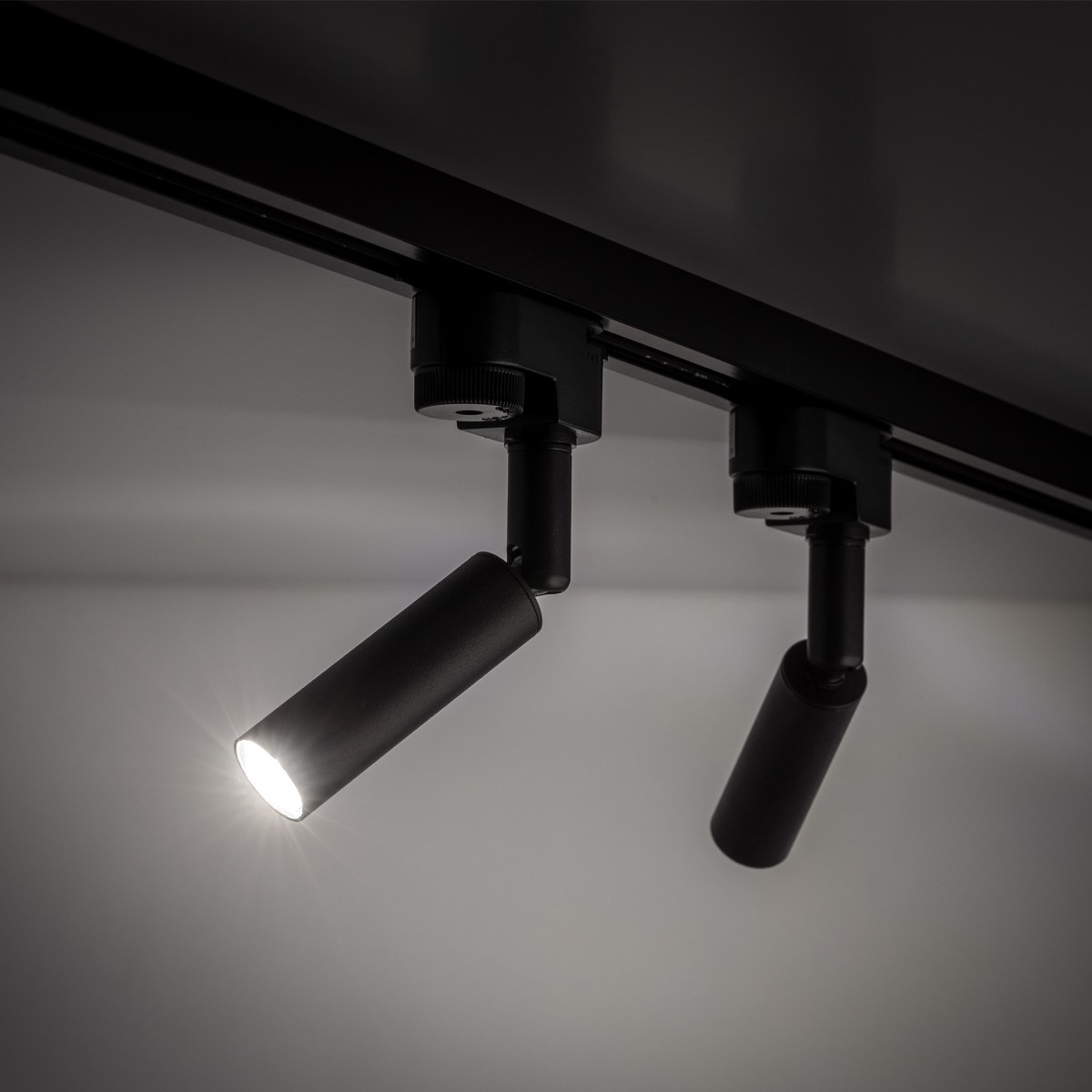 Systemy szynowe TK-Lighting TRACER TKL4958 kolor - czarny styl Nowoczesny  Loftowy