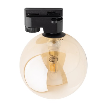 Systemy szynowe TK-Lighting TRACER TKL4924  Lampa sufitowa kolor - czarny - bursztynowy styl Nowoczesny  Loftowy