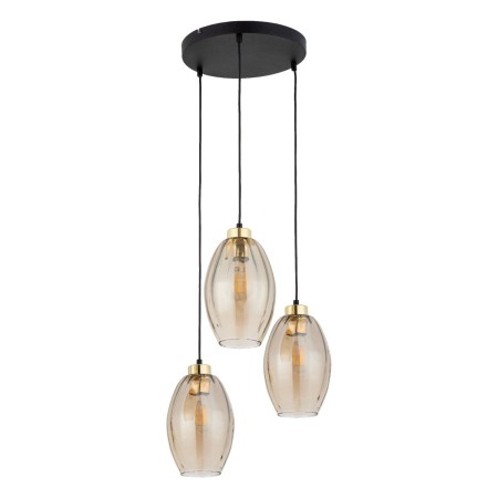 Lampa wisząca TK-Lighting SEBO TKL4634 kolor - złoty - czarny styl Klasyczny