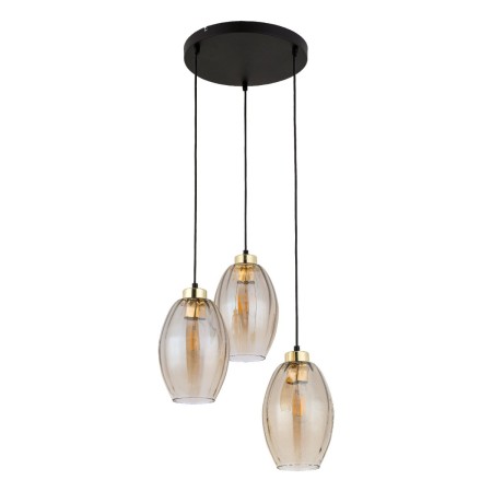 Lampa wisząca TK-Lighting SEBO TKL4634 kolor - złoty - czarny styl Klasyczny