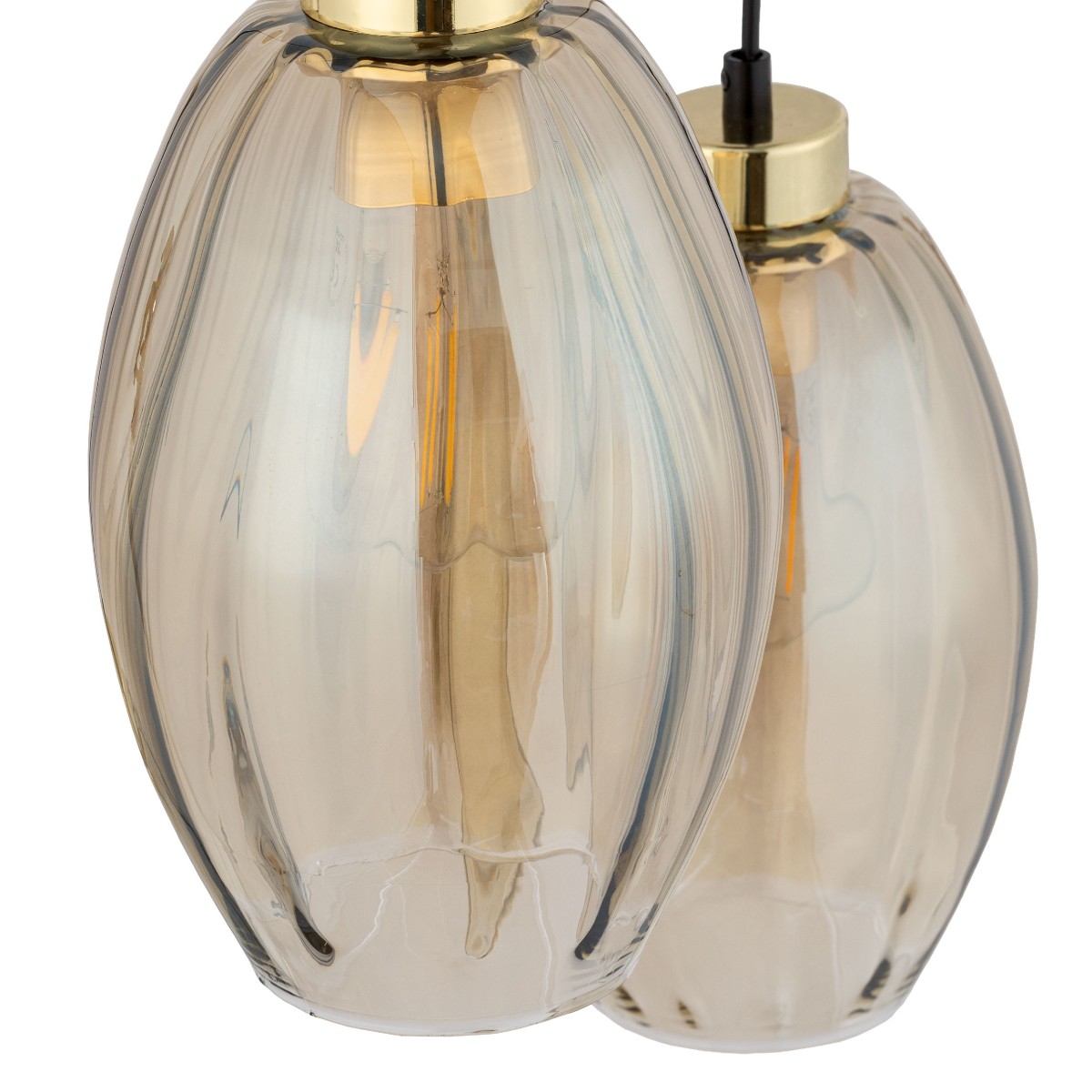 Lampa wisząca TK-Lighting SEBO TKL4634 kolor - złoty - czarny styl Klasyczny