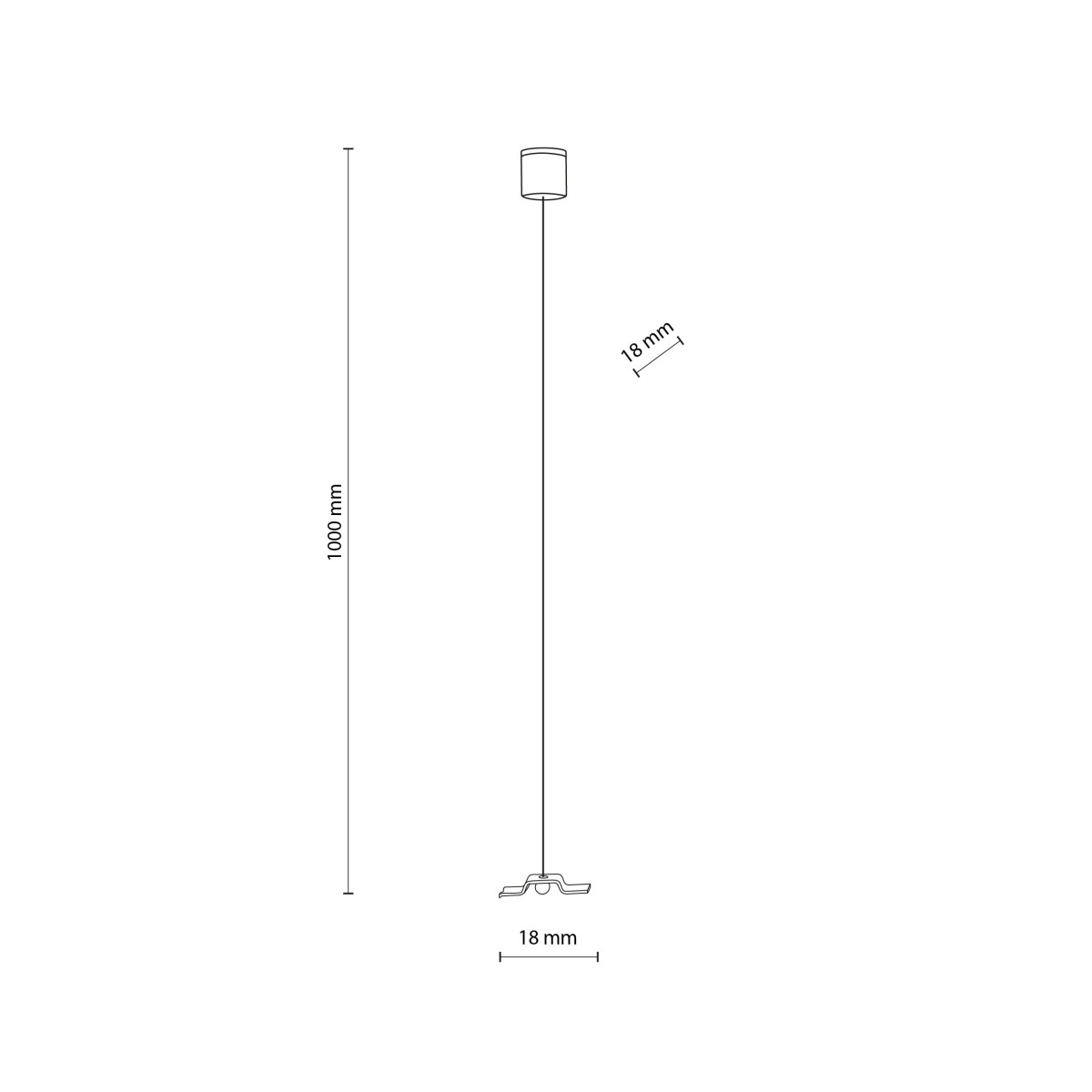 TK-Lighting TRACER TKL5305 kolor - biały styl Nowoczesny  Loftowy